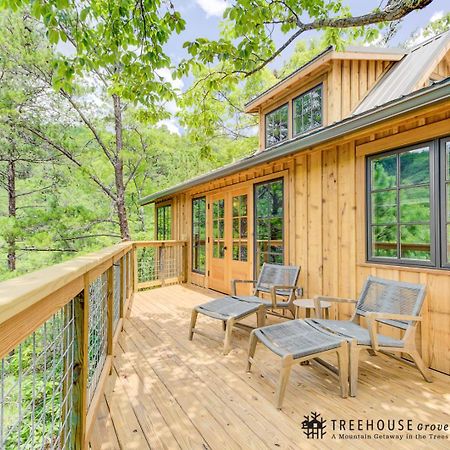 蓋特林堡The Moosewood In Treehouse Grove At Norton Creek别墅 外观 照片